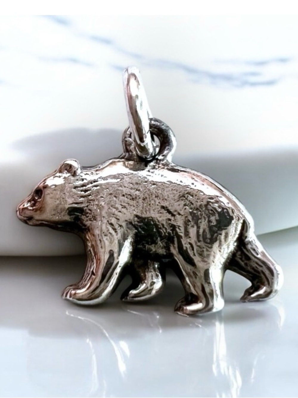 James Avery Grizzly Momma Poppa Bear Charm